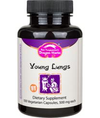 Dragon Herbs Young Lungs 100 capsules 500mg each