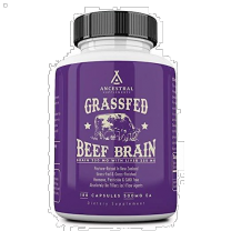 Ancestral Supplements - Grass Fed Beef Brain With Liver 180caps 500mg