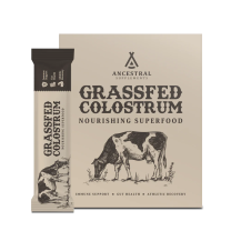 Ancestal Supplements - Grass Fed Beef Colostrum Stick Packs (30 servings 1g per stick)