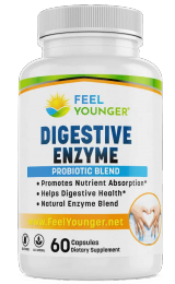 Feel Younger - Digestive Enzyme Probiotic Blend 60caps