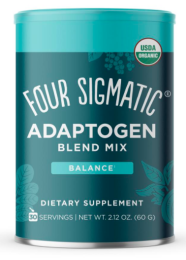 Best Before December 2023 - Four Sigmatic - Organic Adaptogen Blend Balance 60g