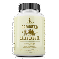 Ancestral Supplements - Grass Fed Gallbladder (w/ Ox Bile and Liver) 180caps 500mg