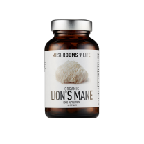 Organic Lion’s Mane Mushroom 60 Caps 500mg (Mushrooms 4 Life)