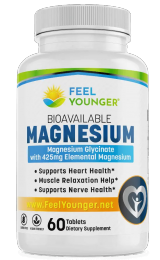 Feel Younger - Magnesium Glycinate 425mg 60caps