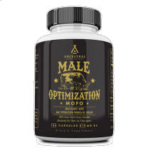 Ancestral Supplements - Male Optimization Formula W/ Organs (MOFO) 180caps 410mg